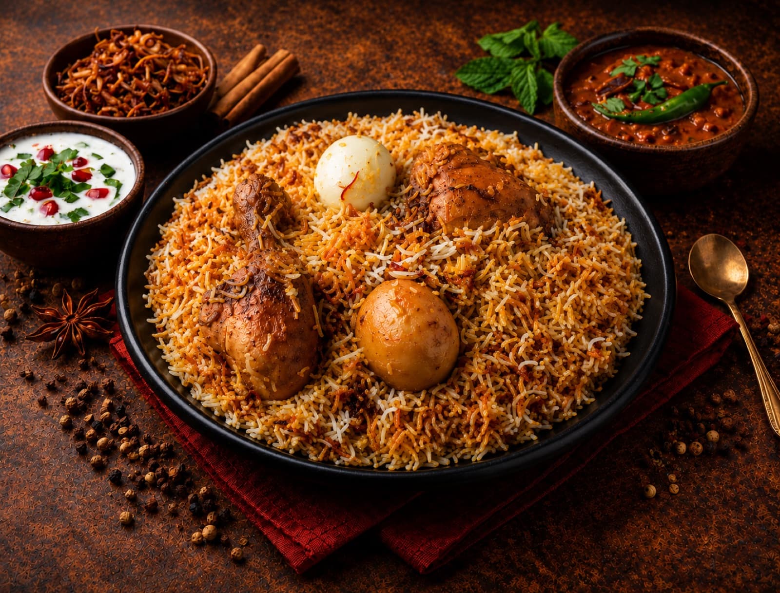 Chicken Kolkata Biryani