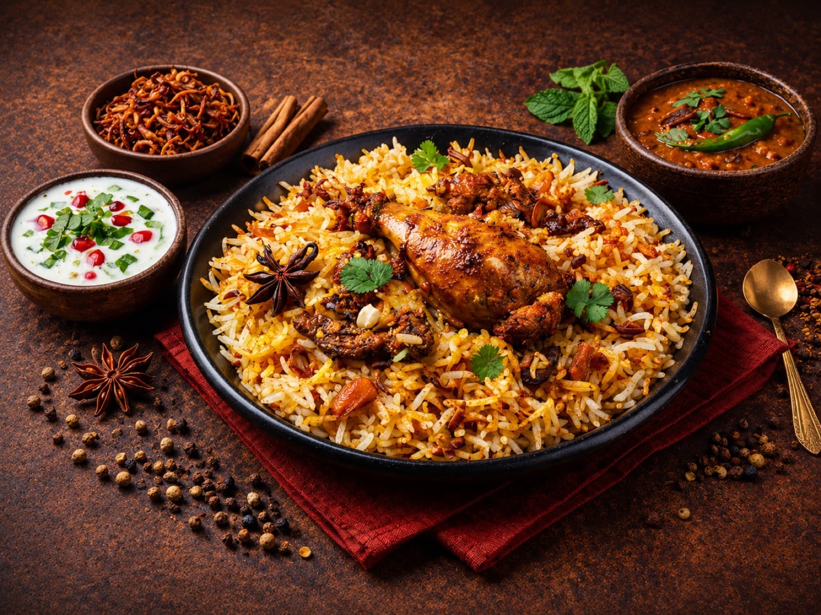 Chicken Dum Hyderabadi Biryani (Signature)