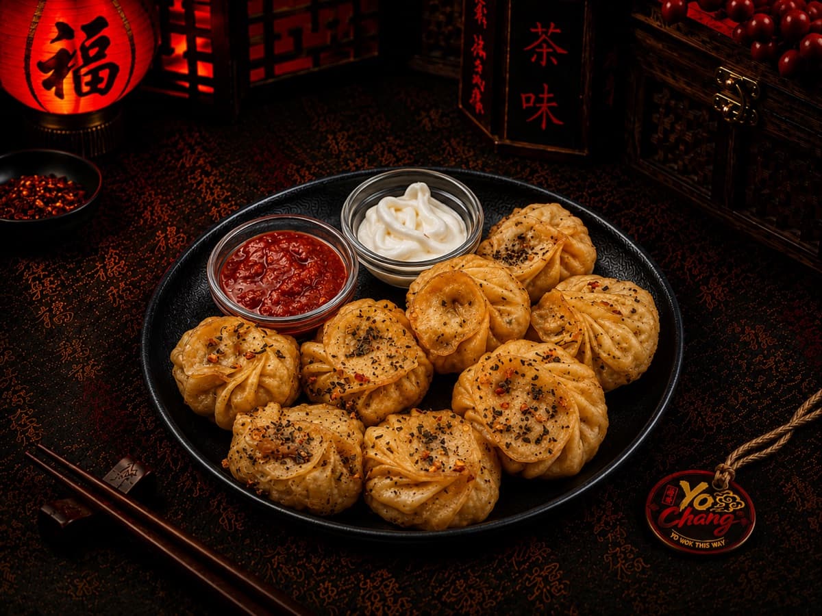 Chicken Fried Momos (8 Pcs)