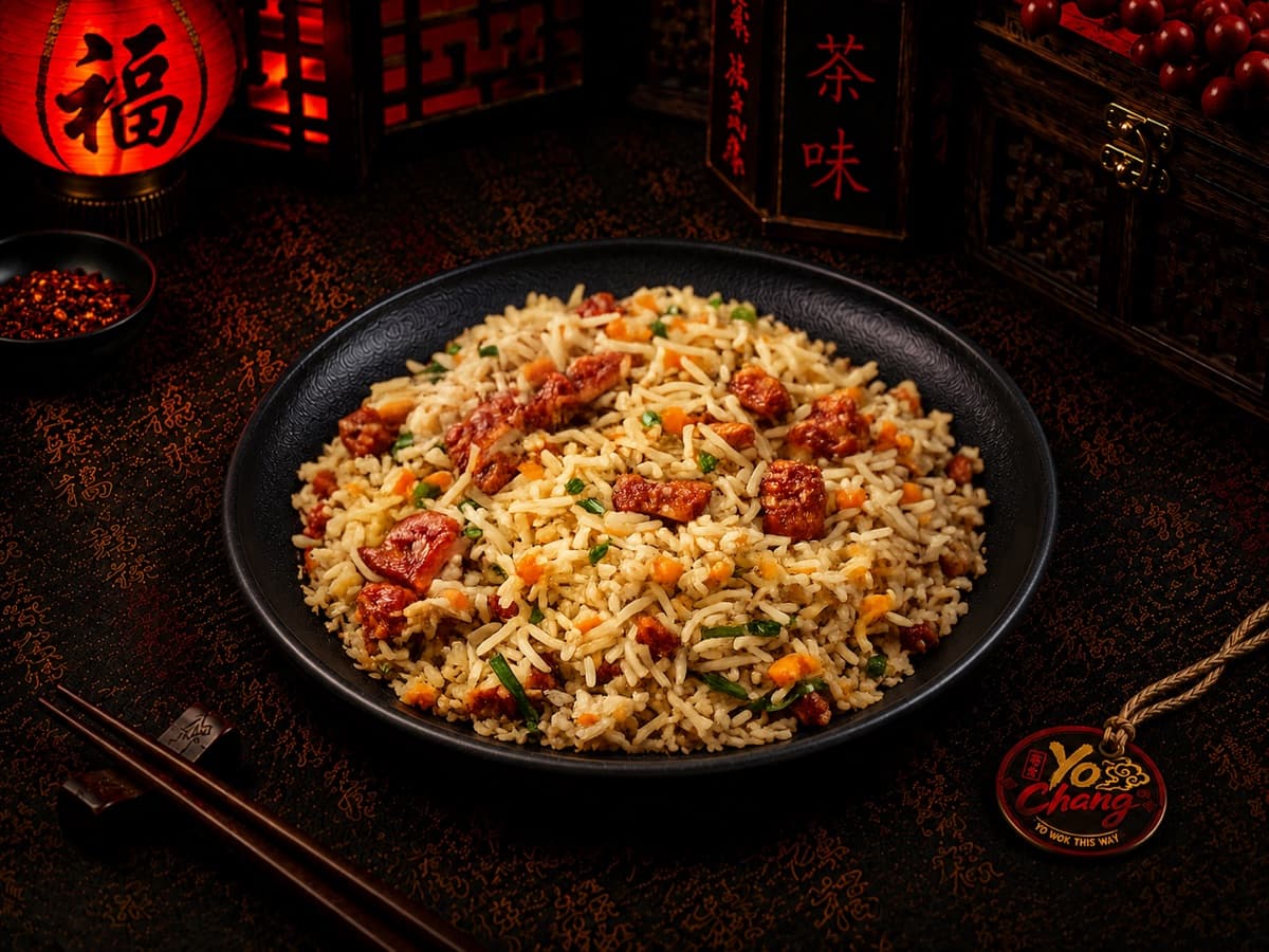 Chicken Garlic Fried Rice