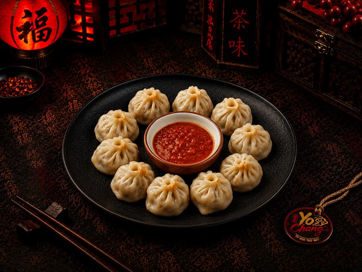 Chicken Momos (8 Pcs)