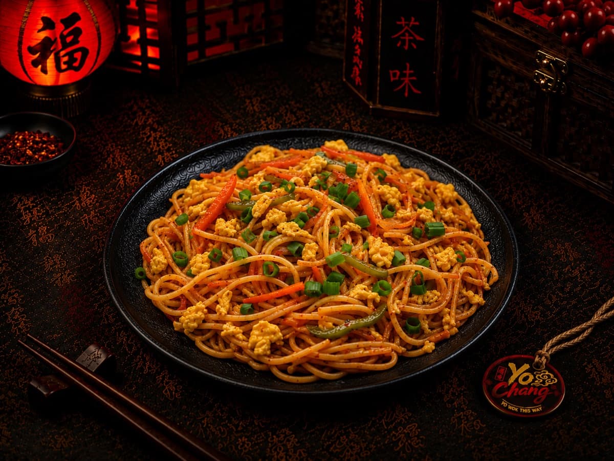 Egg Hakka Noodles