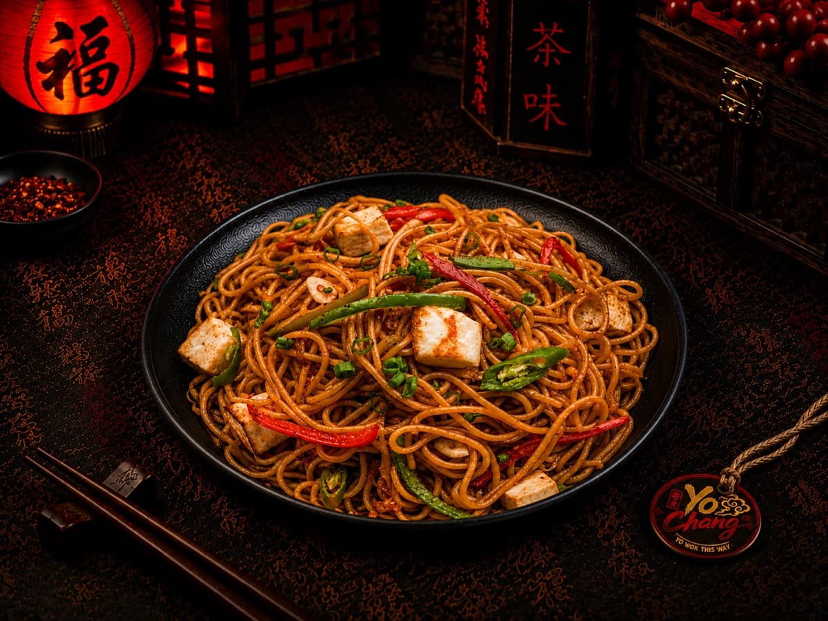 Paneer Hakka Noodles
